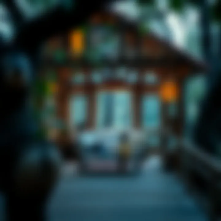 Family Living in a Tree House A family enjoying the serene environment of a tree house