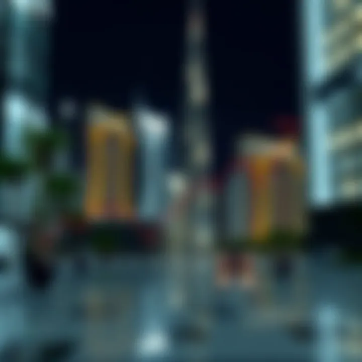Graph illustrating price trends in Dubai's real estate market