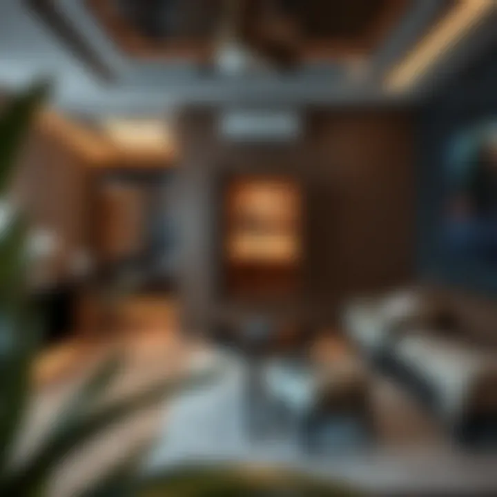 Sophisticated Safe in Home Office Sophisticated safe integrated within an upscale home office