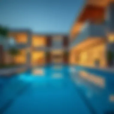 Contemporary Villa Architecture in Zahia Modern villa showcasing Zahia architecture